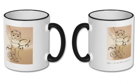 Mug Leo à  la  mer